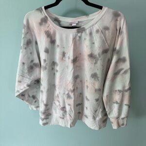 Isabel Maternity By Ingrid & Isabel Tie-Dye Women's Sweatshirt Size Large